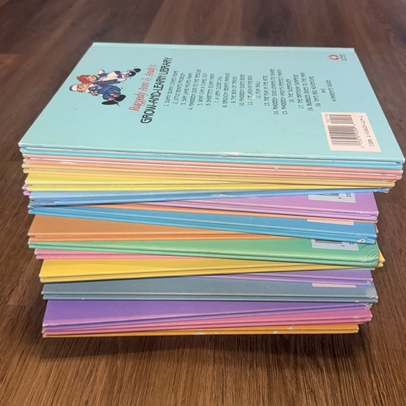 Complete Raggedy Ann & Andy's Grow & Learn Library Hardcover Books Set 1-20 1988 - Picture 12 of 14